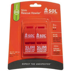 Slim Rescue Howler Whistle (Per 2)