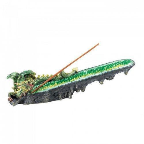 Green Dragon Cystal Incense Burner (pack of 1 EA)