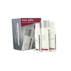 Age Smart Travel Set: Dynamic Skin Recovery + Skin Resurfacing Cleanser + Antioxidant HydraMist 3pcs