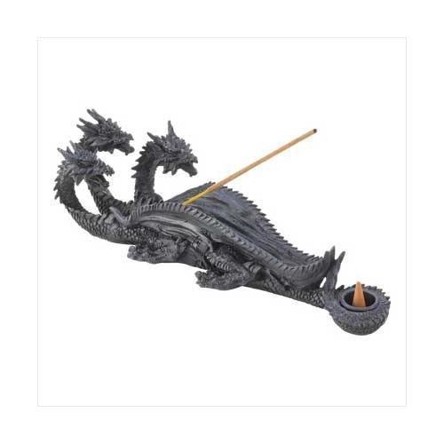 Triple-head Dragon Incense Burner (pack of 1 EA)