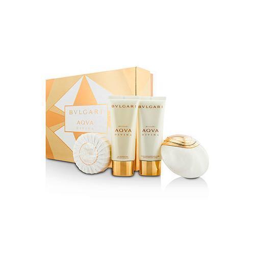 Aqva Divina Coffret: Eau De Toilette Spray 65ml/2.2oz + Body Lotion 100ml/3.4oz + Shower Gel 100ml/3.4oz + Soap 150g/5oz 4pcs