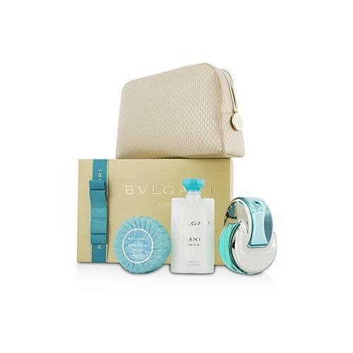 Omnia Paraiba Coffret: Eau De Toilette Spray 65ml/2.2oz + Body Lotion 75ml/2.5oz + Soap 75g/2.6oz + Pouch 3pcs+1pouch