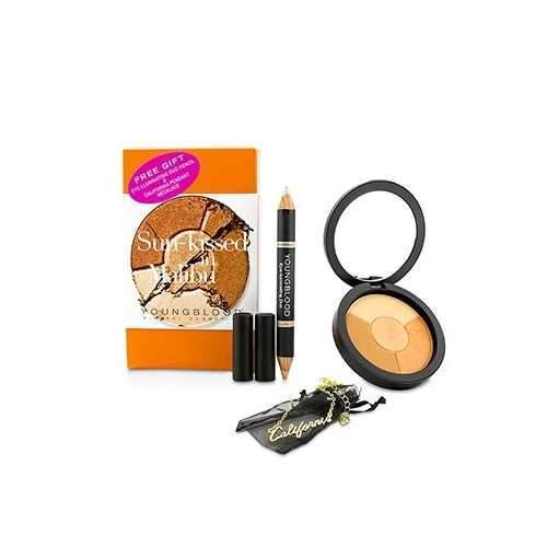 Mineral Radiance Kit - # Sun Kissed In Malibu 3pcs