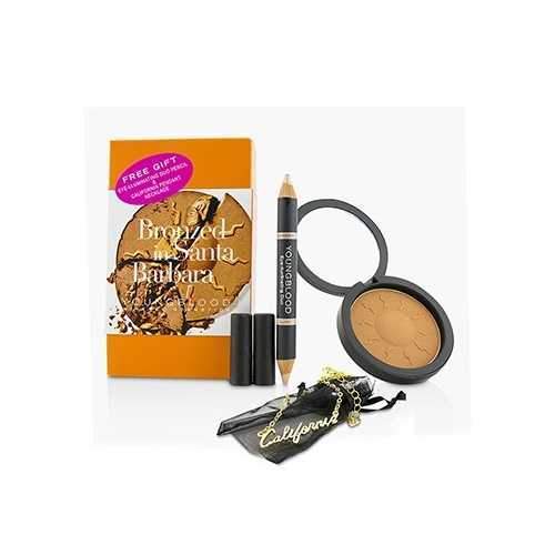 Mineral Radiance Kit - # Bronzed In Santa Barbara 3pcs