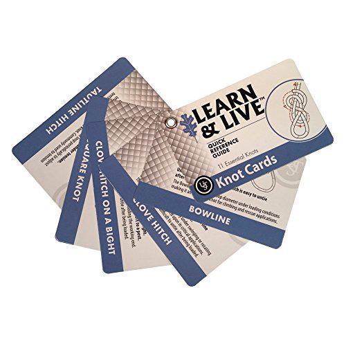 Survival Tips Playing Cards with Knot Tips