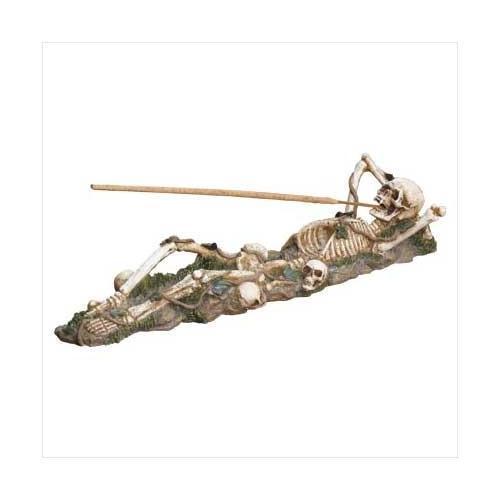 Skeleton Incense Burner Holder (pack of 1 EA)