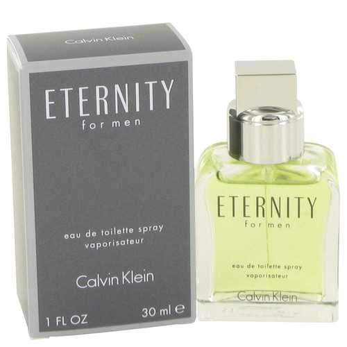 ETERNITY by Calvin Klein Eau De Toilette Spray 1 oz (Men)