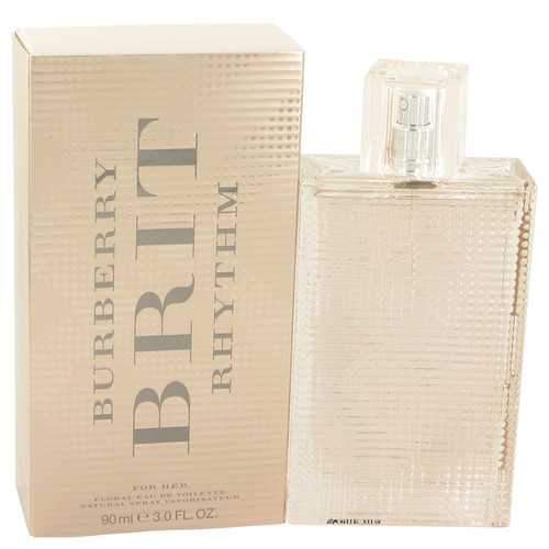 Burberry Brit Rhythm Floral by Burberry Eau De Toilette Spray 3 oz (Women)