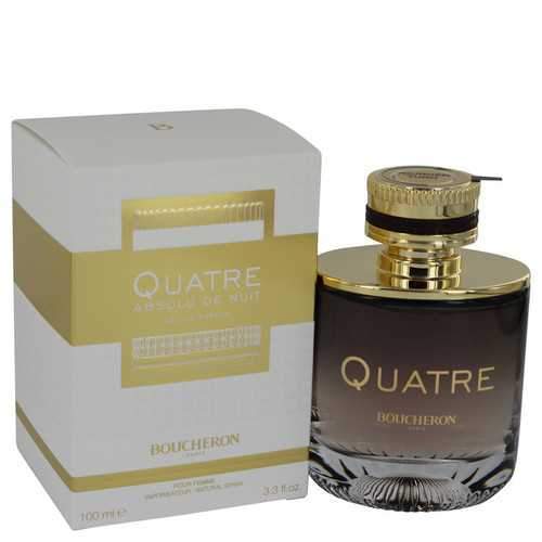 Quatre Absolu De Nuit by Boucheron Eau De Parfum Spray 3.3 oz (Women)