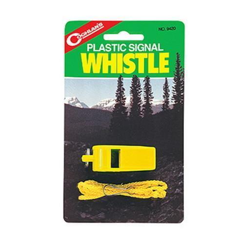 Signal Whistle Yellow Plastic