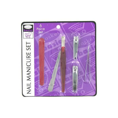 Nail manicure set 6 pieces ( Case of 24 )