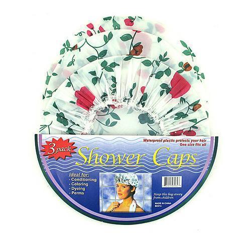 3 Pack shower caps ( Case of 108 )