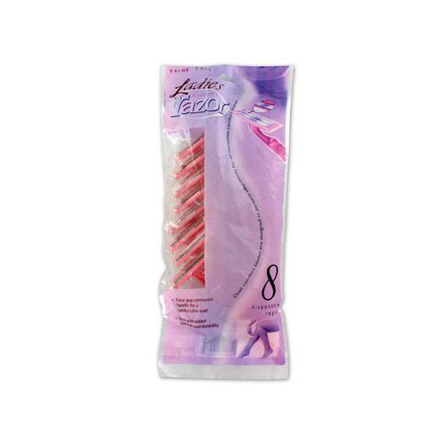 Disposable ladies razors ( Case of 25 )