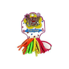 Neon colored hair bands ( Case of 24 )