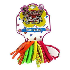 Neon colored hair bands ( Case of 48 )