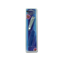 Nail Clipper & File Set ( Case of 12 )