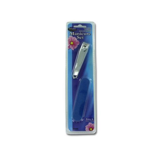 Nail Clipper & File Set ( Case of 36 )