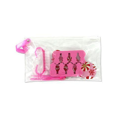 Christmas pedicure set in pouch 7 pieces ( Case of 72 )