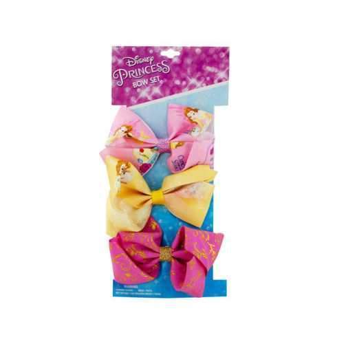 Disney Princess Bow Hair Clips Set ( Case of 24 )