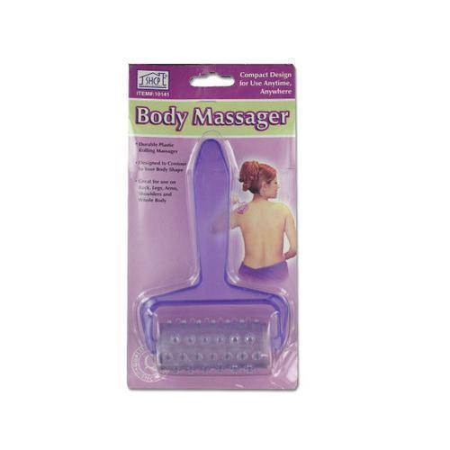 Plastic rolling body massager ( Case of 24 )