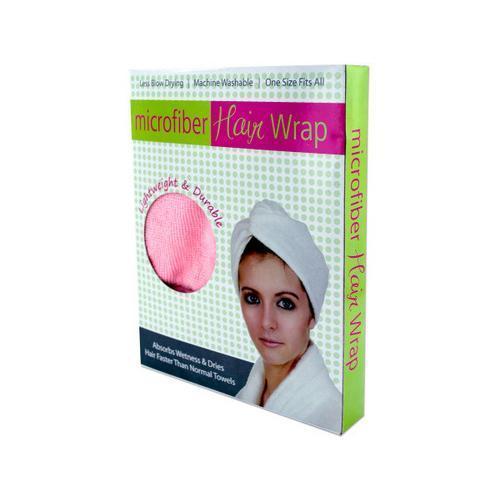 Microfiber hair wrap ( Case of 24 )