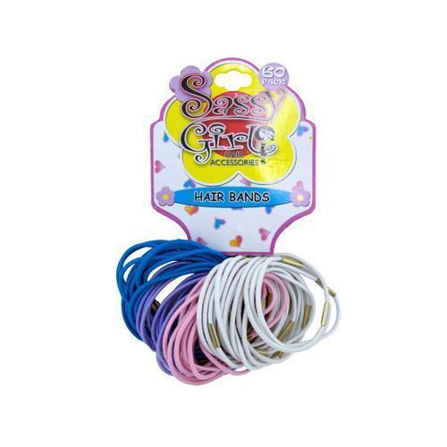 Pastel hair band set ( Case of 48 )