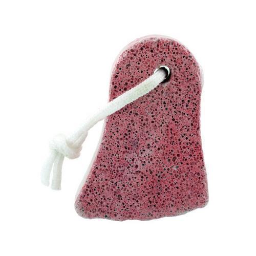 pink foot shaped pumice ( Case of 24 )