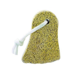 yellow foot shaped pumice ( Case of 24 )