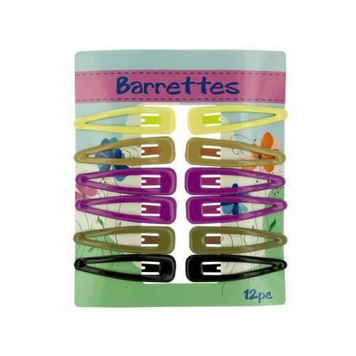 12 piece hair clips ( Case of 72 )