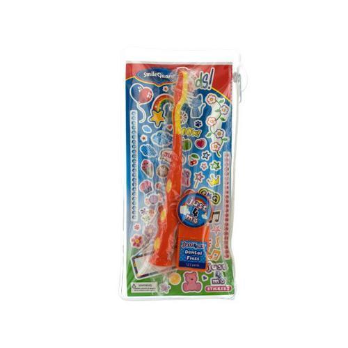 toothbrush/floss kit ( Case of 18 )