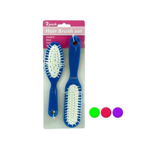 2pc hair brush set ( Case of 24 )