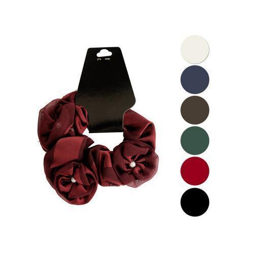 Pearl Accents Chiffon Hair Twister ( Case of 72 )