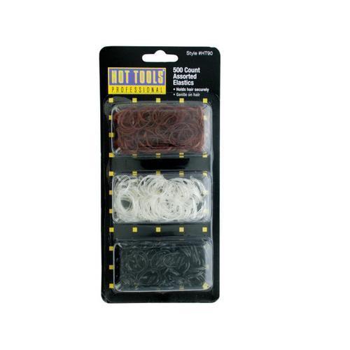 Snag-Free Hair Elastics Set ( Case of 96 )