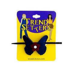 Butterfly Hair Clip with Wooden Stick ( Case of 72 )