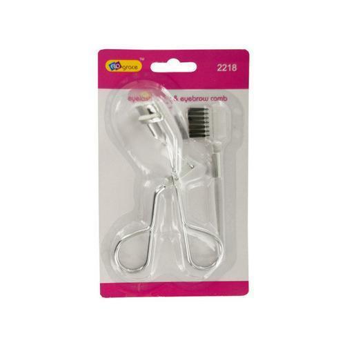 Eyelash Curler and Eyebrow Comb Set ( Case of 24 )