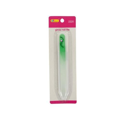 Glass Nail File with Jewels ( Case of 24 )