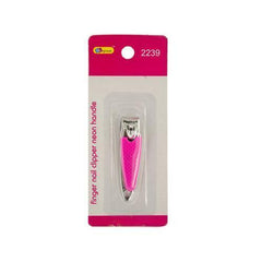 Fingernail Clipper with Neon Handle ( Case of 24 )