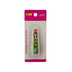 Nail Clipper with Girl Pattern ( Case of 24 )