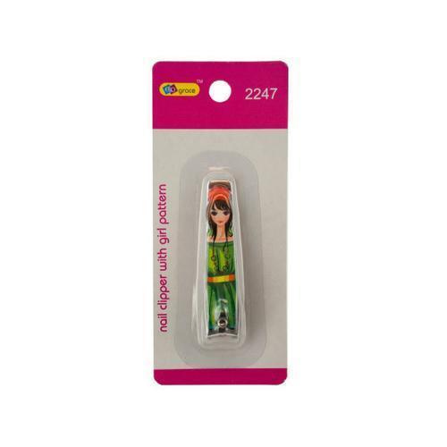 Nail Clipper with Girl Pattern ( Case of 48 )