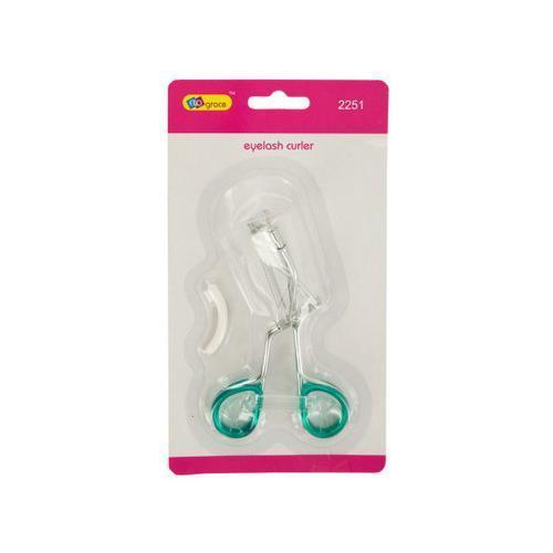 Spring-Loaded Eyelash Curler with Comfort Handles ( Case of 24 )