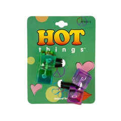 Transparent Color Cubes Ponytail Holders ( Case of 45 )