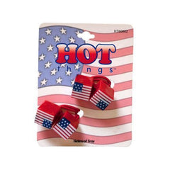 Patriotic Cubes Ponytail Holders ( Case of 36 )