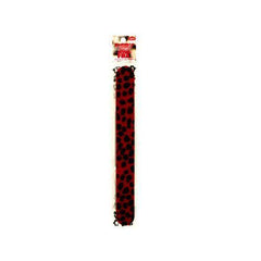 Red Furry Animal Print Nail File ( Case of 24 )