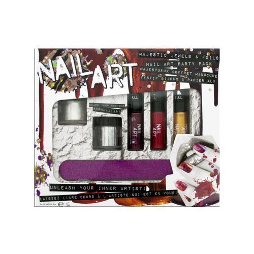 Majestic Jewels & Foils Nail Art Party Pack ( Case of 24 )