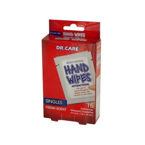 Moisturizing Antibacterial Hand Wipes ( Case of 24 )