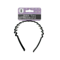 Black Tiara Headband ( Case of 24 )