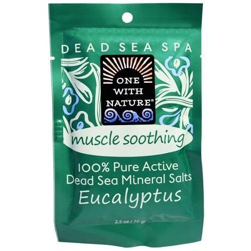 One With Nature O.W.N. Dead Sea Mineral Salts, Muscle Soothing, Eucalyptus (6X2.5 OZ)