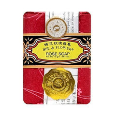 Bee & Flower Soaps Rose Large (4x4.4OZ )