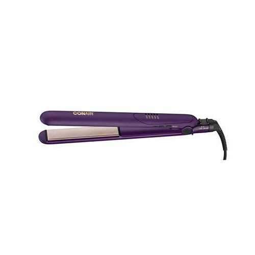 Dbl Ceramic 1" Flat Iron Prpl