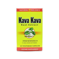 Natural Balance Kava Kava Root Extract (60 Veg Capsules)